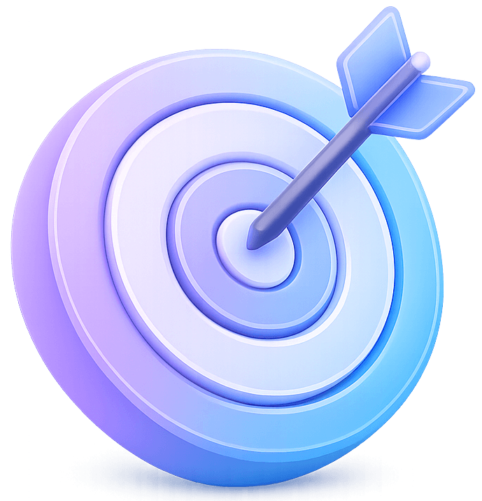 Target illustration representing improving your resume match