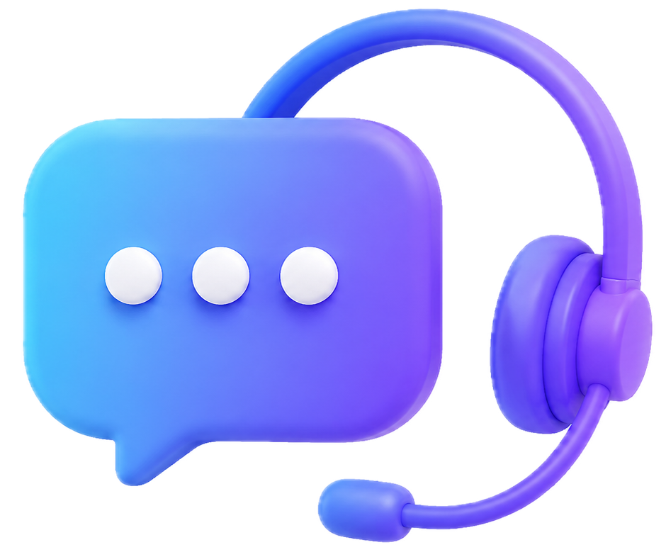 Headset support illustration